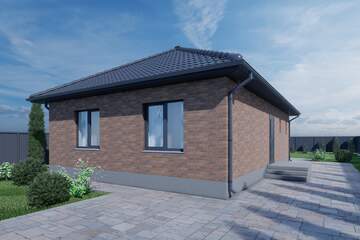 Дом, 80 м², 1 эт.